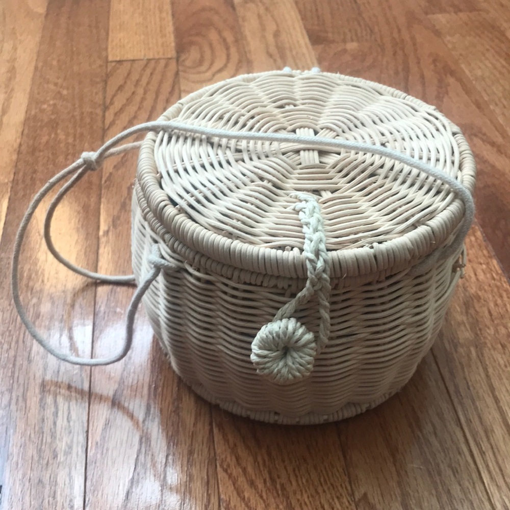 Raffia Basket Bag